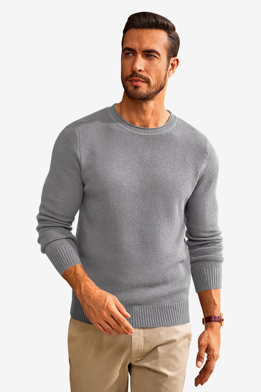 Runcati Mens Grey Pullovers Sweaters