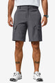 Runcati Mens Dark Grey Casual Golf Shorts