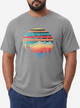 Runcati Grey Hawaiian Beach Shirt