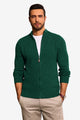 Runcati Mens Green Full Zip Cardigan