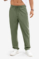 Runcati Mens Army Green Casual Pants