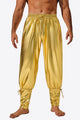 Runcati Mens Gold Medieval Ankle Pants