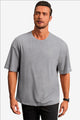 Runcati Mens Grey Casual T-Shirts