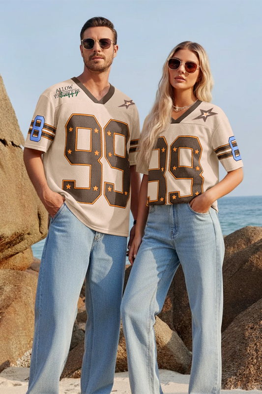 Runcati Mens Khaki Oversized Jersey Y2k Baggy T-Shirt