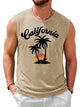 Runcati Apricot Casual Tank Tops