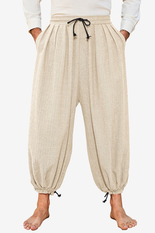 Runcati Apricot Medieval Harem Pants