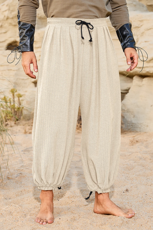 Runcati Apricot Medieval Harem Pants