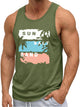Runcati Army Green Cargo Shorts