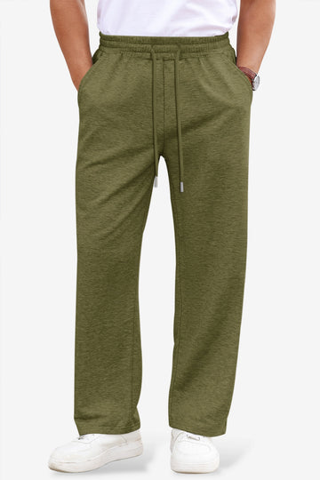 Runcati Army Green Casual Lounge Pants