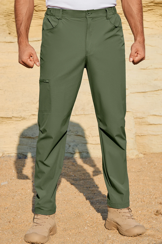 Runcati Army Green Hiking Pants