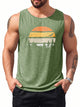Runcati Army Green Tank Tops