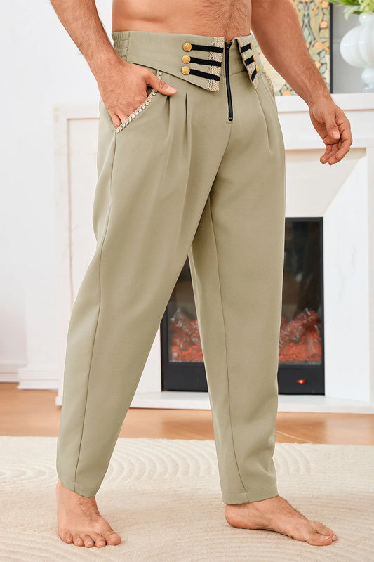 Runcati Beige Gothic Medieval Pants