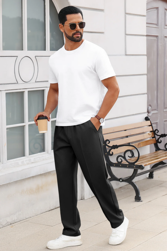 Runcati Black Casual Beach Pant