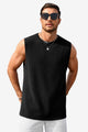 Runcati Black Gym Muscle Tank Tops
