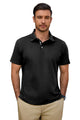Runcati Black Mens Polo Shirts
