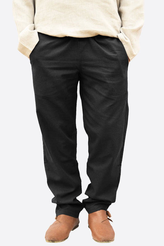 Runcati Black Pirate Costume Pants