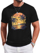 Runcati Black Short Sleeve T-Shirts