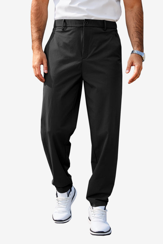 Runcati Black Stretch Golf Pants