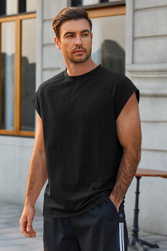 Runcati Black Summer Beach Tank Tops
