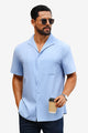 Runcati Blue Summer Linen Shirt