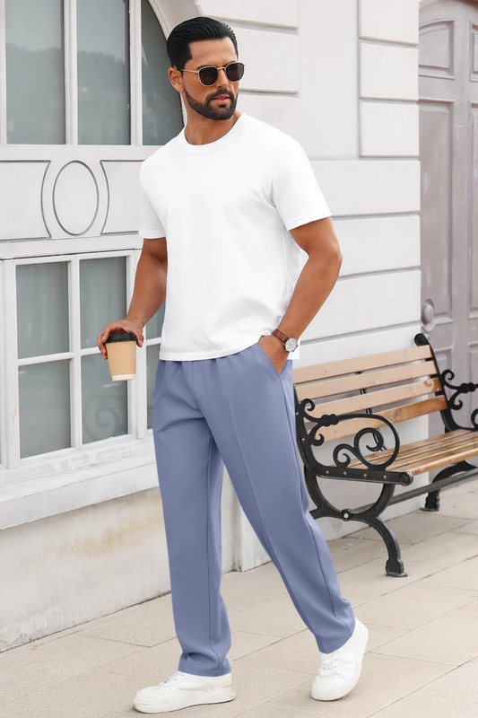 Runcati Bluish Grey Casual Beach Pant
