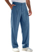 Runcati Bluish Grey Casual Dress Pants