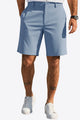 Runcati Bluish Grey Casual Golf Shorts