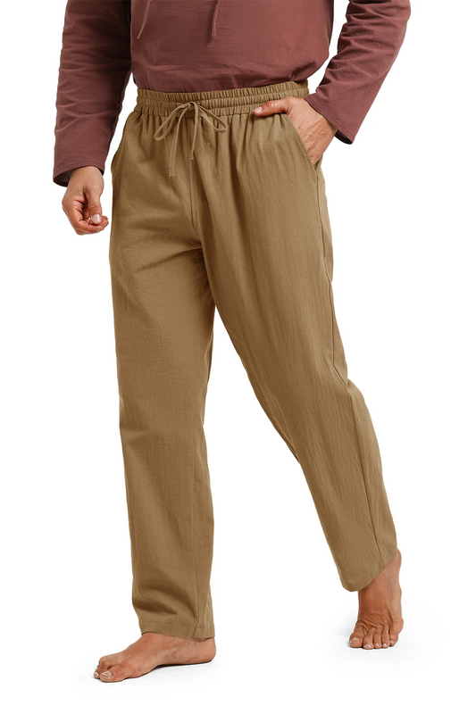 Runcati Brown Pirate Costume Pants
