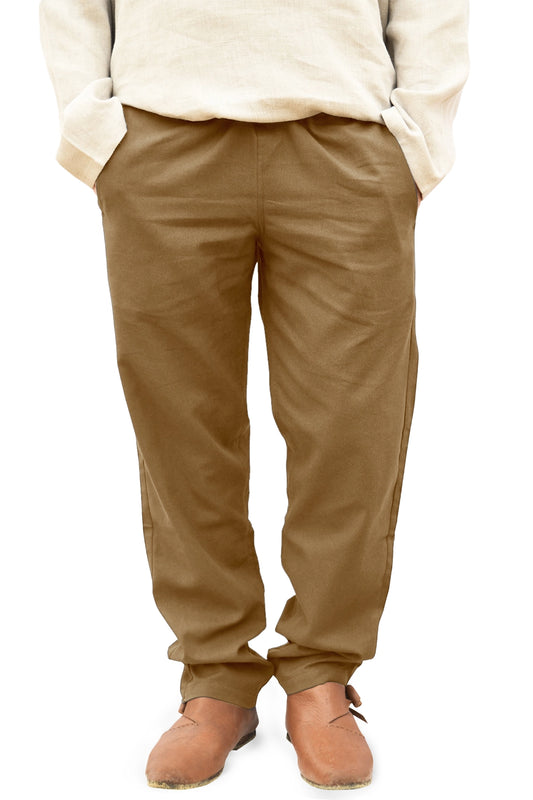 Runcati Brown Pirate Costume Pants