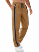 Runcati Brown Straight Leg Track Pants
