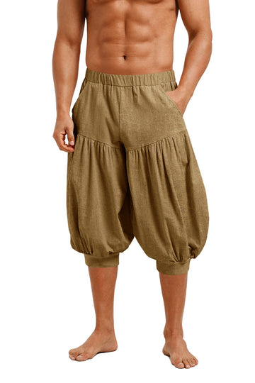 Runcati Camel Pirate Casual Pants