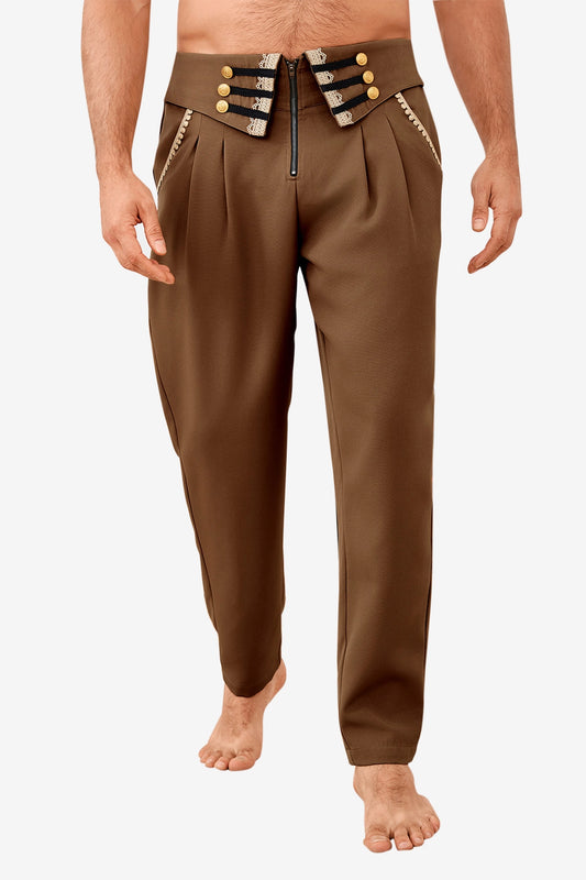 Runcati Coffee Gothic Medieval Pants