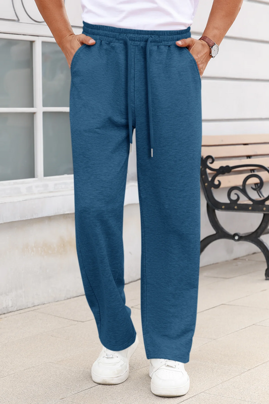 Runcati Dark Blue Casual Lounge Pants