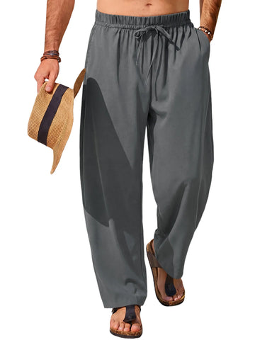 Runcati Dark Gray Baggy Harem Pants