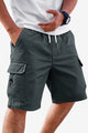 Runcati Dark Gray Cargo Shorts