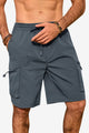 Runcati Dark Grey Cargo Shorts