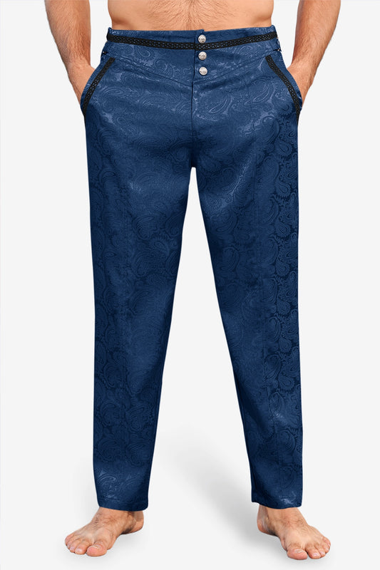 Runcati Dark Blue Gothic Pants