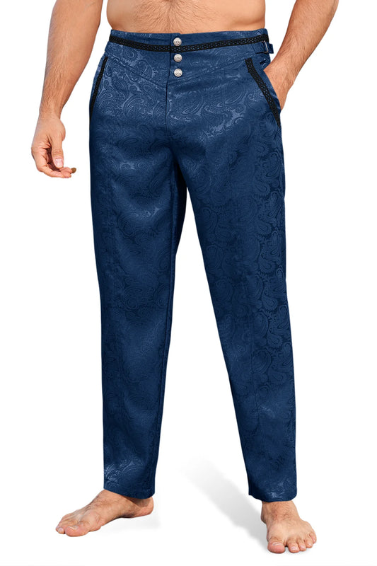 Runcati Dark Blue Gothic Pants