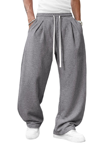 Runcati Grey Casual Sweatpants