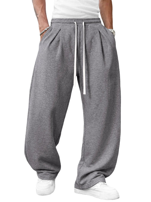 Runcati Grey Casual Sweatpants