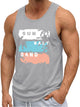 Runcati Grey Sleeveless Tank Tops