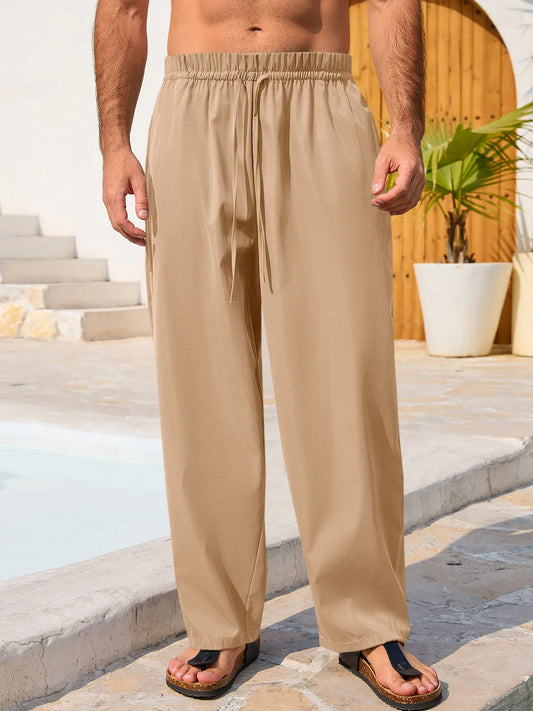 Runcati Khaki Baggy Harem Pants