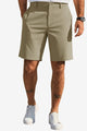Runcati Khaki Casual Golf Shorts