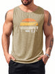Runcati Khaki Tank Tops