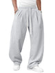 Runcati Light Gray Casual Sweatpants