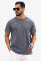 Runcati Light Gray Vintage Crew T-Shirts