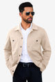 Runcati Mens Apricot Stylish Jacket
