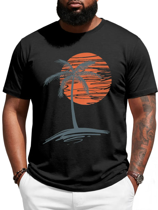 Runcati Mens Black Big and Tall Shirts