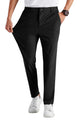 Runcati Mens Black Golf Pants
