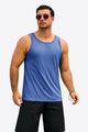 Runcati Mens Blue Sleeveless Tank Tops